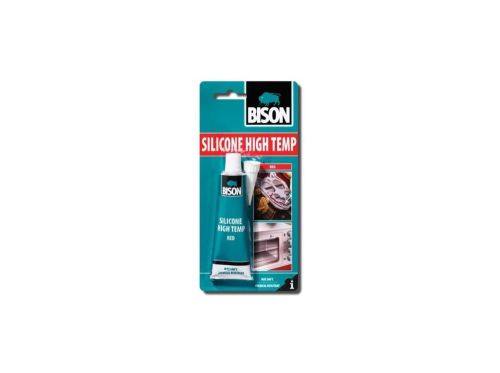 BISON SILICONE HIGH TEMP RED 60 ml