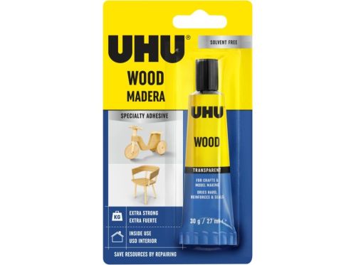 UHU Wood 27ml blistr