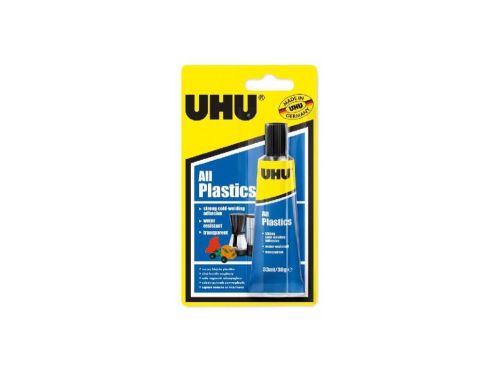 UHU HHR All Plastic 33ml blistr