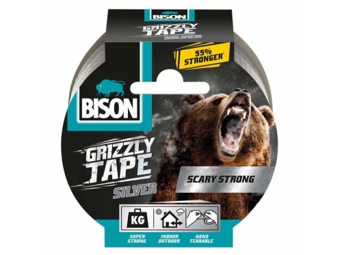 BISON GRIZZLY TAPE 10m stbrn