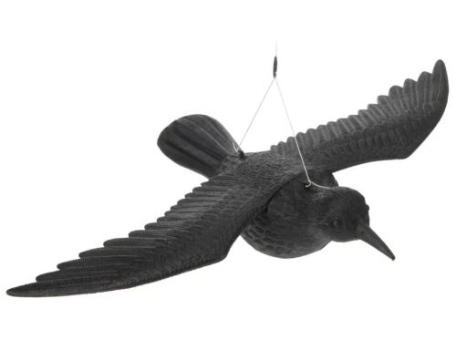 Havran maketa na plašení špačků a holubů 40x57,5x13cm