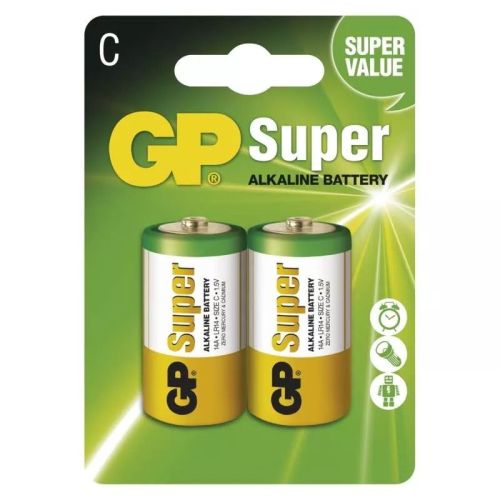 Alkalická baterie GP Super C (LR14) cena za jeden ks