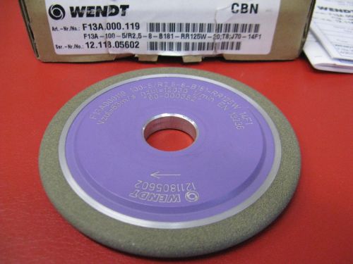 CBN brousc kotou obvodov radiusov 14F1 100X8X5/R2,5-8-20 B181 RR125W