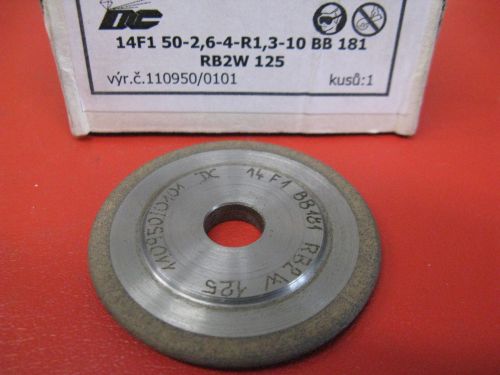 CBN brousc kotou obvodov radiusov 14F1 50X2,6X4/R1,3-5-10 BB181 RB2W 125