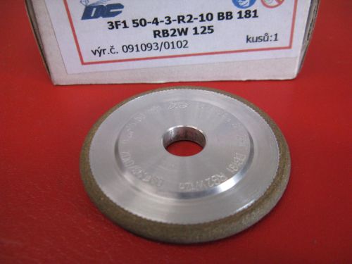 CBN brousc kotou obvodov radiusov 3F1 50X4X3/R2-5-10 BB181 RB2W 125