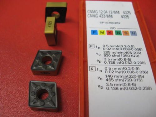 CNMG 120412-WM, 4325
