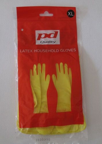Latexové úklidové rukavice