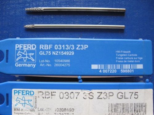 Technick frza tvrdokovov RBF 0307/3 Z3 P GL75 CSN 229310 PFERD