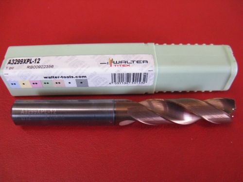 Monolitn tvrdokovov vrtk 12,0 mm A3299XPL-12 WALTER